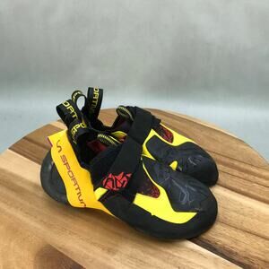 La Sportiva Yellow and Black Athletic Shoes